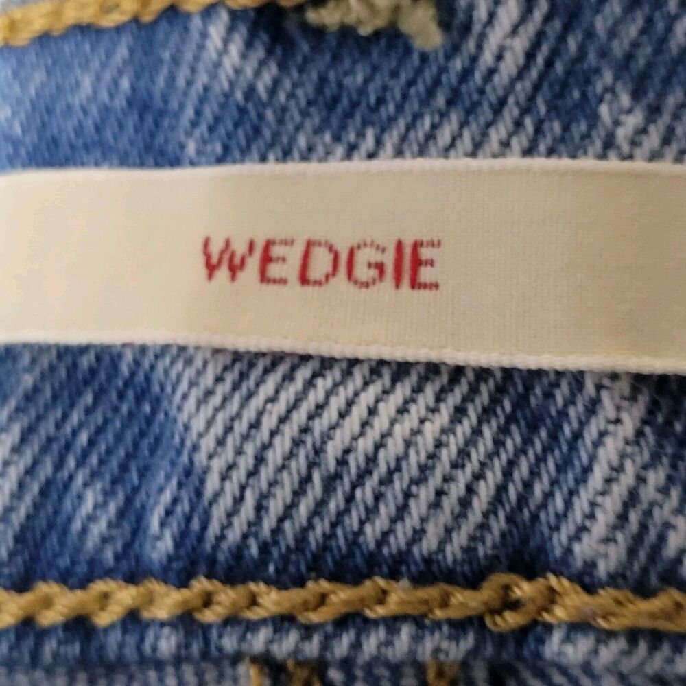 *SOLD**Levi's Jeans Womens 30 Blue Denim Wedgie Straight High Rise Jeans 30Wx27L - Picture 10 of 15